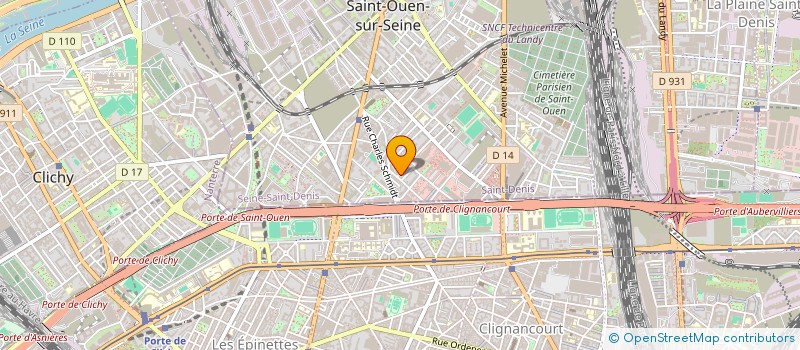 localisation de l'entreprise MONSIEUR CHALOUM COHEN à SAINT-OUEN-SUR-SEINE