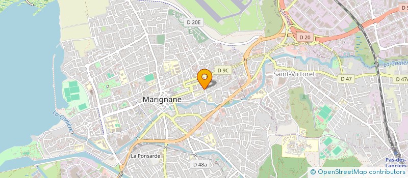 localisation de l'entreprise MONSIEUR CHAMES EDDINE MOKHTAR DIDOUCHE à MARIGNANE