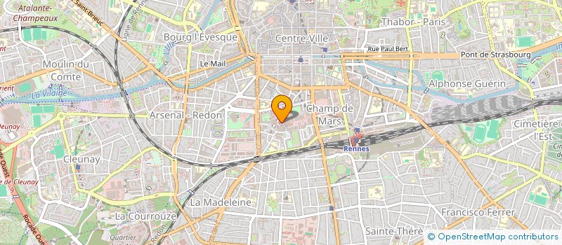 localisation de l'entreprise MONSIEUR CHAMIL IBRAGUIMOV  RENNES