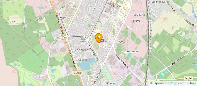 localisation de l'entreprise MONSIEUR CHAMIL IBRAGUIMOV à ORLEANS