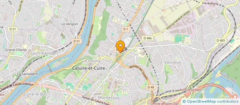 localisation de l'entreprise MONSIEUR CHAMS-DINE BEN HAJ à CALUIRE-ET-CUIRE