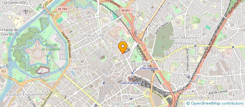 localisation de l'entreprise MONSIEUR CHAMS-EDDINE EL MESSAOUDI à LILLE
