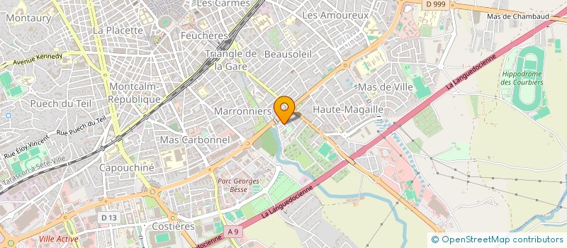 localisation de l'entreprise MONSIEUR CHAMS SOLTANI  NIMES