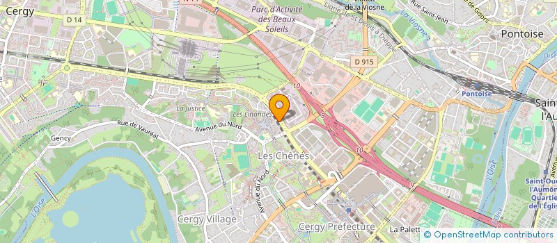 localisation de l'entreprise MONSIEUR CHAMSEDDINE GAOUAOUI  NEUVILLE-SUR-OISE