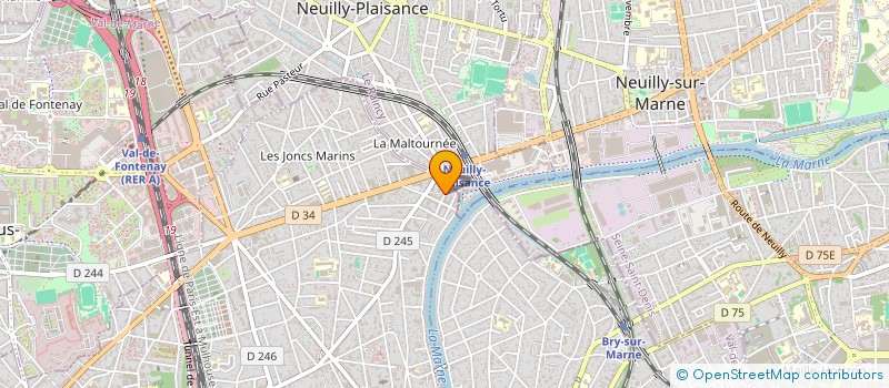 localisation de l'entreprise MONSIEUR CHAMSEDDINE SAGUER  LE PERREUX-SUR-MARNE