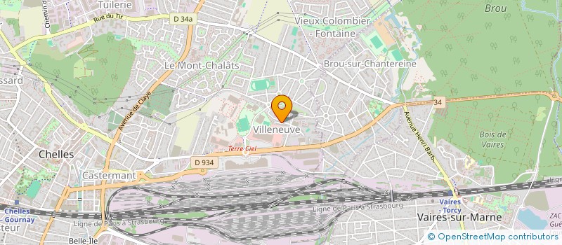 localisation de l'entreprise MONSIEUR CHAN KOY  CHELLES