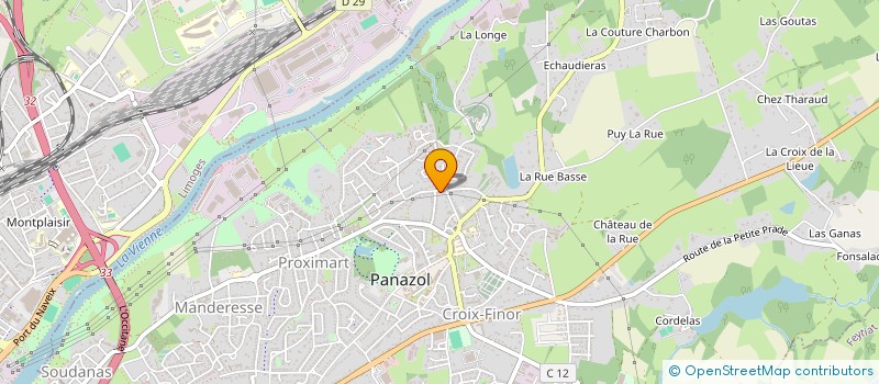 localisation de l'entreprise MONSIEUR CHANCE CAPELOT  PANAZOL