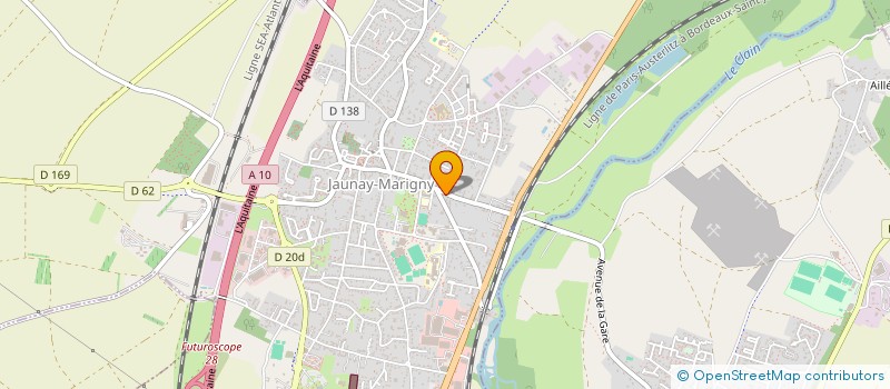 localisation de l'entreprise MONSIEUR CHANCE SIEGLER  JAUNAY-MARIGNY