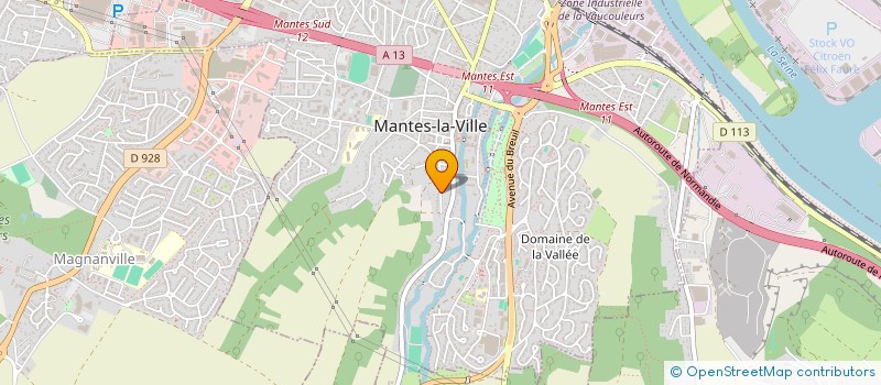 localisation de l'entreprise MONSIEUR CHANDRA KOOMAR  MANTES-LA-VILLE