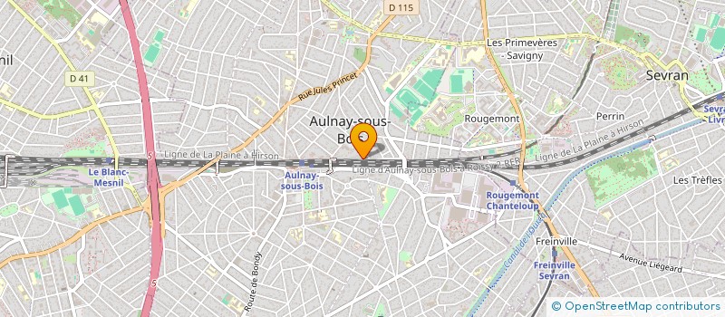 localisation de l'entreprise MONSIEUR CHANDRAMOORTHY MATHISHAN à AULNAY-SOUS-BOIS