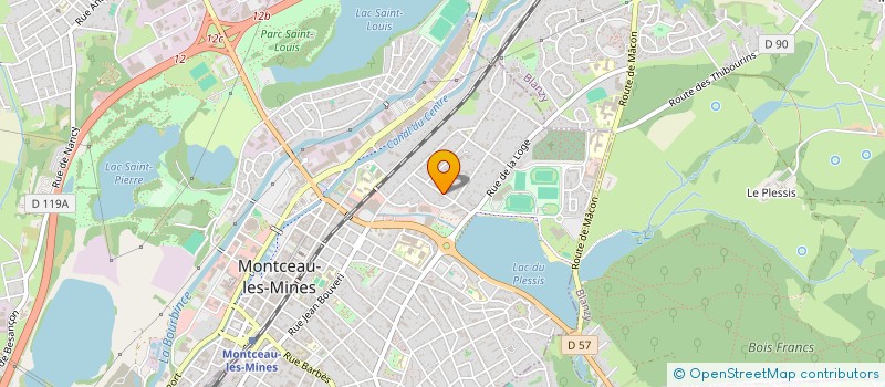 localisation de l'entreprise MONSIEUR CHANDZAIB MUHAMMAD RAFIQ  MONTCEAU-LES-MINES