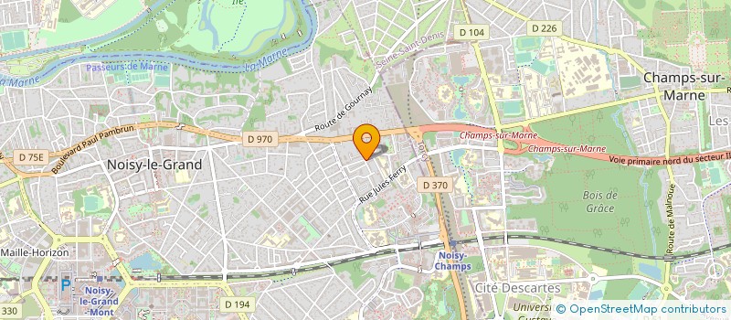 localisation de l'entreprise MONSIEUR CHANEL VIANE ENGONDO LIKOUKA  NOISY-LE-GRAND