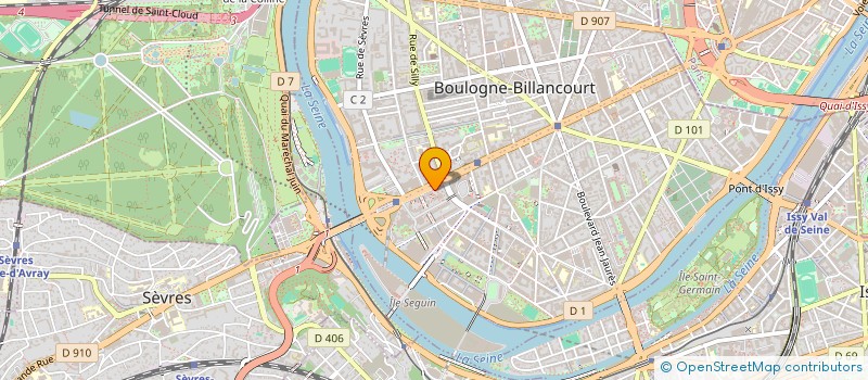localisation de l'entreprise MONSIEUR CHANG KUN BYUN à BOULOGNE-BILLANCOURT