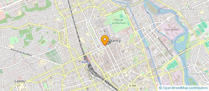 localisation de l'entreprise MONSIEUR CHANTAL ROLIN  NANCY