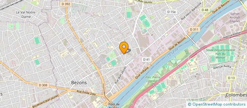 localisation de l'entreprise MONSIEUR CHANTHY OUK  BEZONS