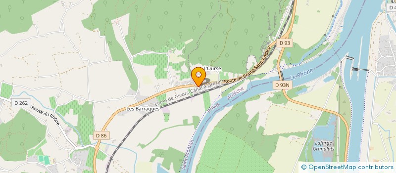 localisation de l'entreprise MONSIEUR CHANY TONIN  VIVIERS