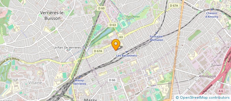 localisation de l'entreprise MONSIEUR CHAO LI à ANTONY