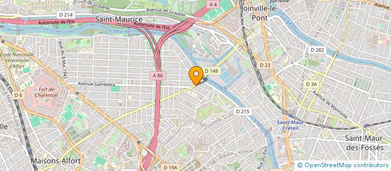 localisation de l'entreprise MONSIEUR CHAO LIU à MAISONS-ALFORT