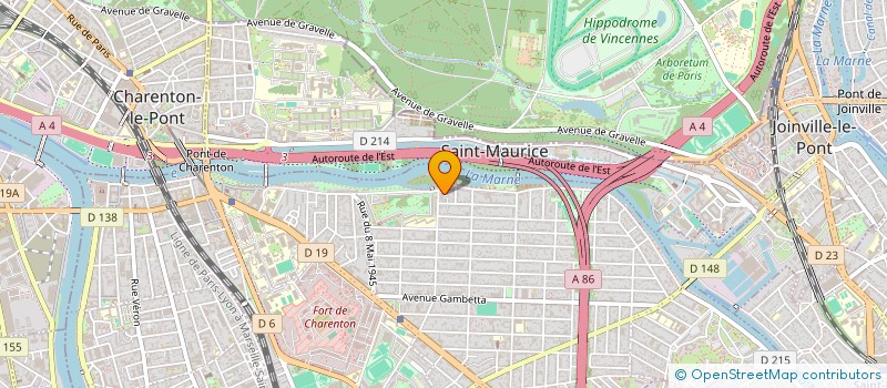 localisation de l'entreprise MONSIEUR CHAO LIU  MAISONS-ALFORT