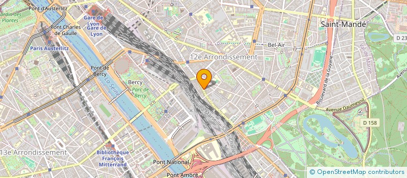 localisation de l'entreprise MONSIEUR CHAO ZHANG  PARIS