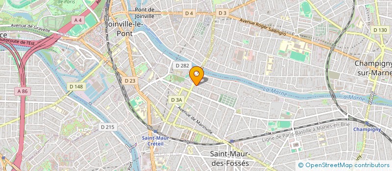 localisation de l'entreprise MONSIEUR CHAOUKI ADDOU à SAINT-MAUR-DES-FOSSES