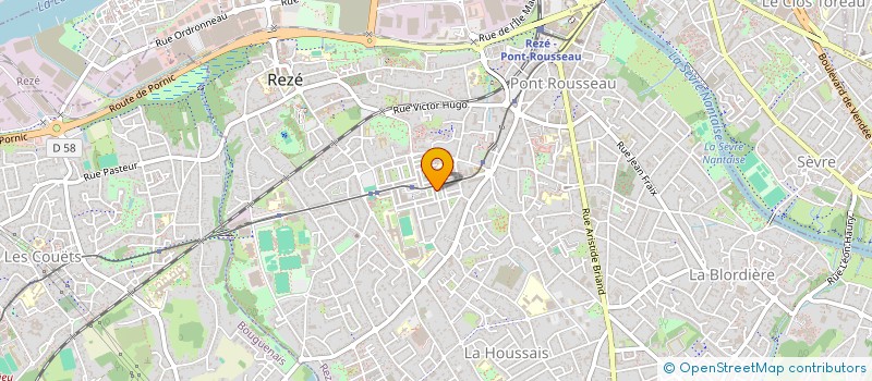 localisation de l'entreprise MONSIEUR CHAOUKI ANDALOUS à REZE