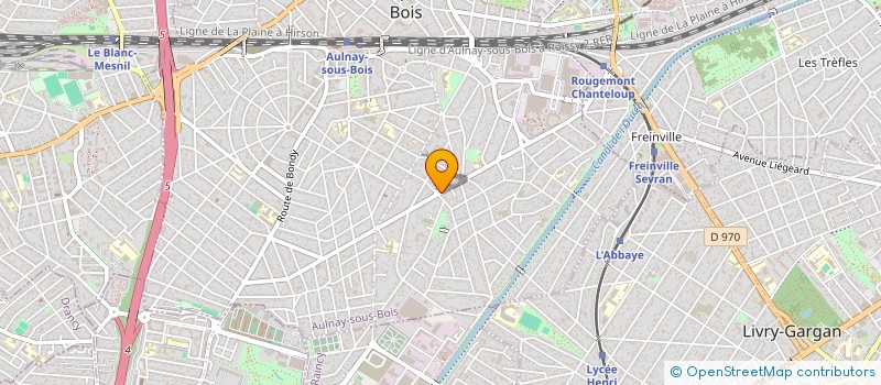 localisation de l'entreprise MONSIEUR CHAOUKI BEDDA ZEKRI à AULNAY-SOUS-BOIS