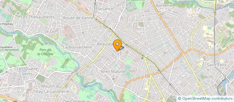 localisation de l'entreprise MONSIEUR CHAOUKI BEN OTHMAN à NANTES
