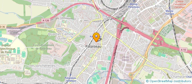 localisation de l'entreprise MONSIEUR CHAOUKI DOGHMANE à PALAISEAU