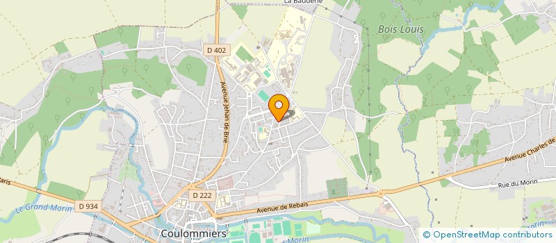 localisation de l'entreprise MONSIEUR CHAOUKI MEBARKI à COULOMMIERS