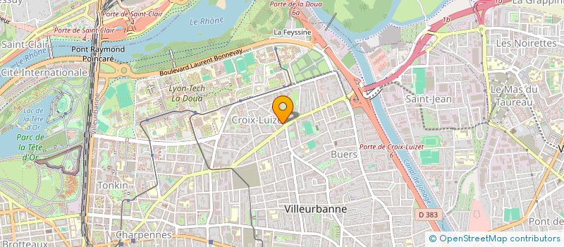 localisation de l'entreprise MONSIEUR CHAOUKI MUSTAPHA  VILLEURBANNE