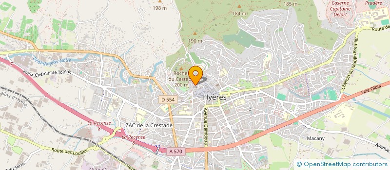 localisation de l'entreprise MONSIEUR CHAOUKI SAOUDI à HYERES