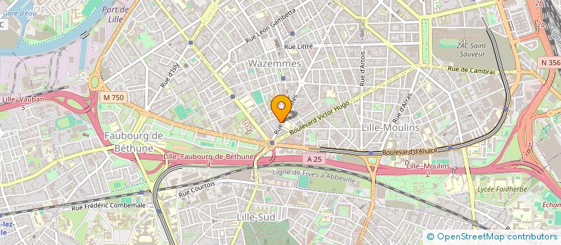 localisation de l'entreprise MONSIEUR CHAPOURA SBANDRI à LILLE