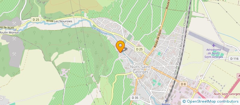 localisation de l'entreprise MONSIEUR CHAPUZOT JAVAUX à NUITS-SAINT-GEORGES