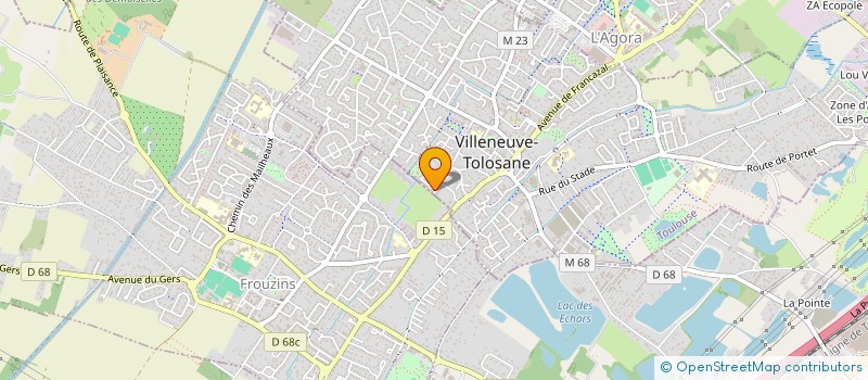 localisation de l'entreprise MONSIEUR CHARAF ABDELHAK à VILLENEUVE-TOLOSANE