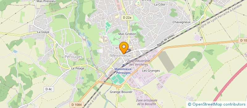 localisation de l'entreprise MONSIEUR CHARAF BOUCENINE à MEXIMIEUX
