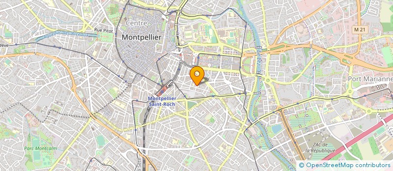 localisation de l'entreprise MONSIEUR CHARAF EDDINE MERGHID à MONTPELLIER