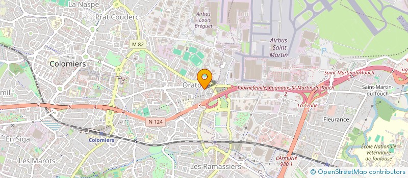 localisation de l'entreprise MONSIEUR CHARAF JOUHARI à COLOMIERS