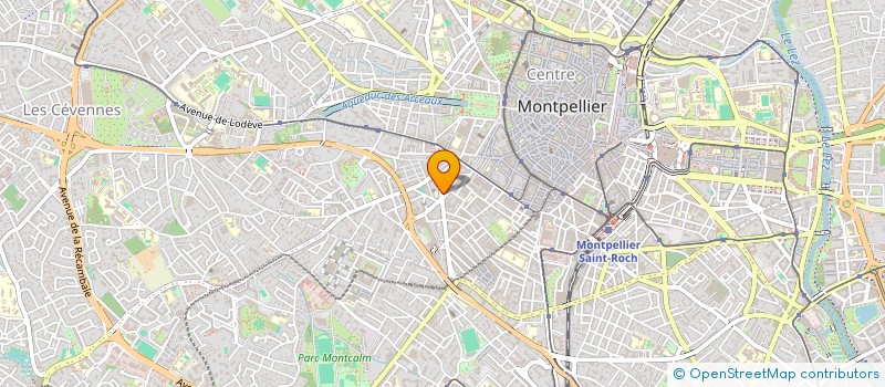 localisation de l'entreprise MONSIEUR CHARAF LEYRELOUP à MONTPELLIER