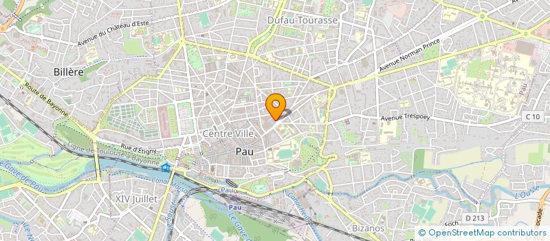 localisation de l'entreprise MONSIEUR CHARAF MEDIOUNI à PAU