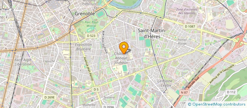 localisation de l'entreprise MONSIEUR CHARAF MEKIMAH à GRENOBLE