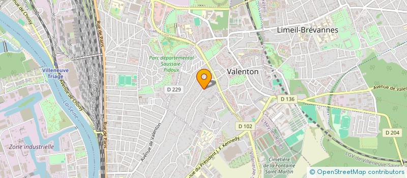 localisation de l'entreprise MONSIEUR CHARAF ZAHIR à VALENTON