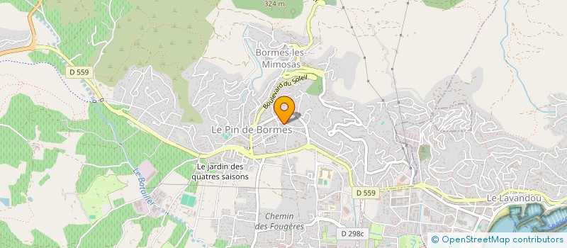 localisation de l'entreprise MONSIEUR CHARAFELDINE CICEKLI à BORMES-LES-MIMOSAS