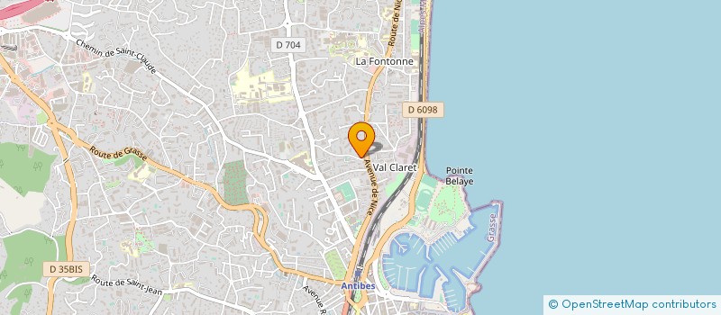 localisation de l'entreprise MONSIEUR CHARBEL AL HOWAYEK à ANTIBES