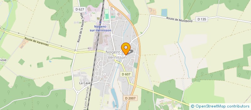 localisation de l'entreprise MONSIEUR CHARBEL EL HANNA à NOGENT-SUR-VERNISSON