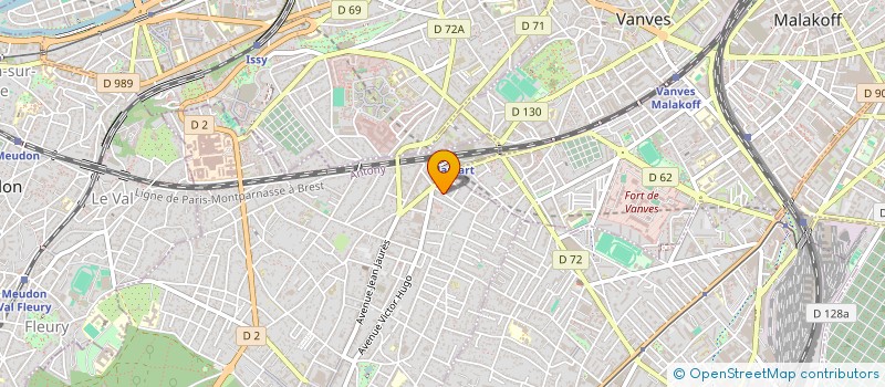 localisation de l'entreprise MONSIEUR CHARBEL GHAZAL à CLAMART