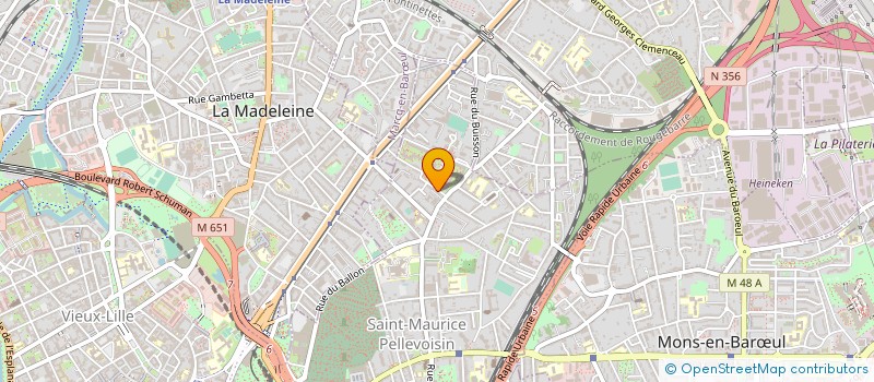 localisation de l'entreprise MONSIEUR CHARBEL KRAYCH  LILLE