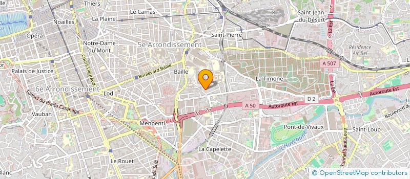 localisation de l'entreprise MONSIEUR CHARBEL LAHOUD à MARSEILLE