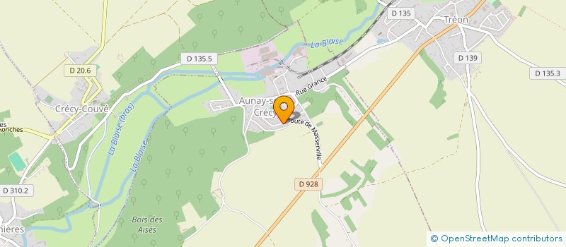 localisation de l'entreprise MONSIEUR CHARDARIC BISSENGUILA NTONDELE à AUNAY-SOUS-CRECY