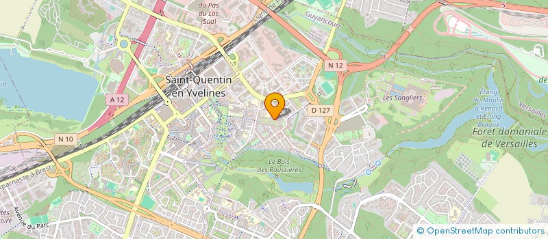 localisation de l'entreprise MONSIEUR CHARDELIN THANCKOS  GUYANCOURT